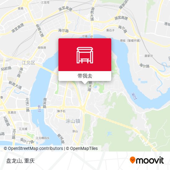 盘龙山地图