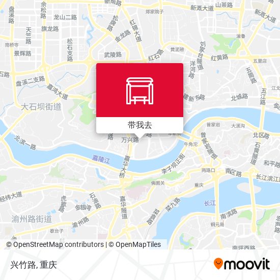 兴竹路地图