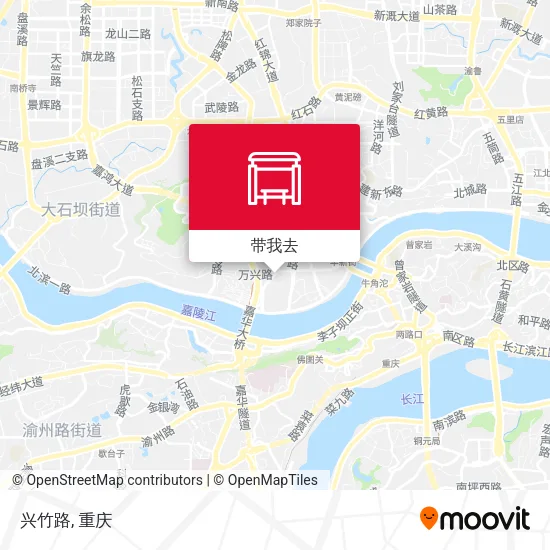 兴竹路地图