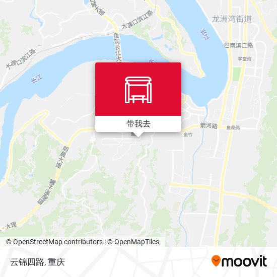 云锦四路地图