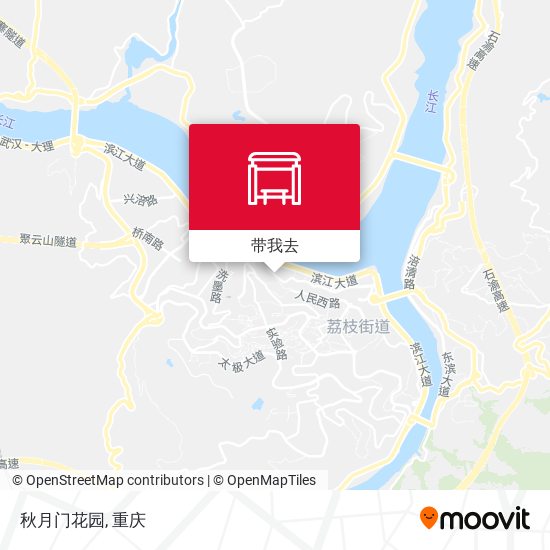 秋月门花园地图