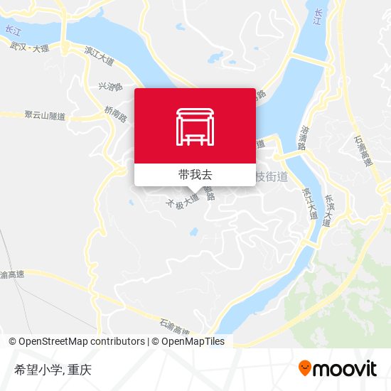 希望小学地图
