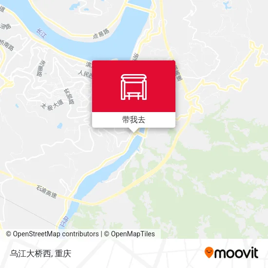 乌江大桥西地图