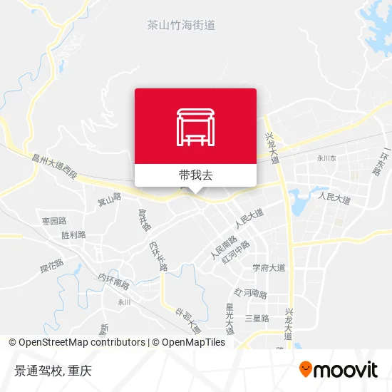 景通驾校地图