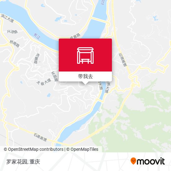 罗家花园地图