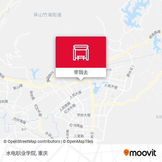 水电职业学院地图