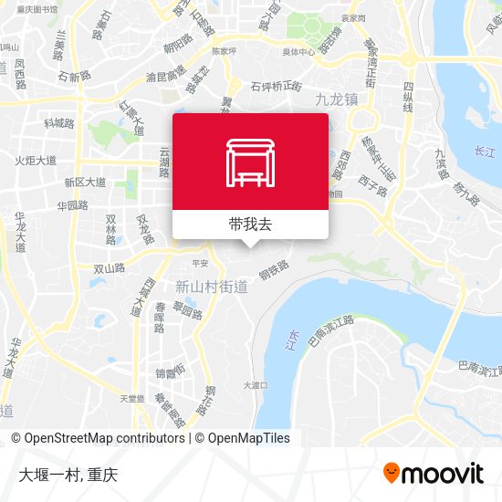 大堰一村地图