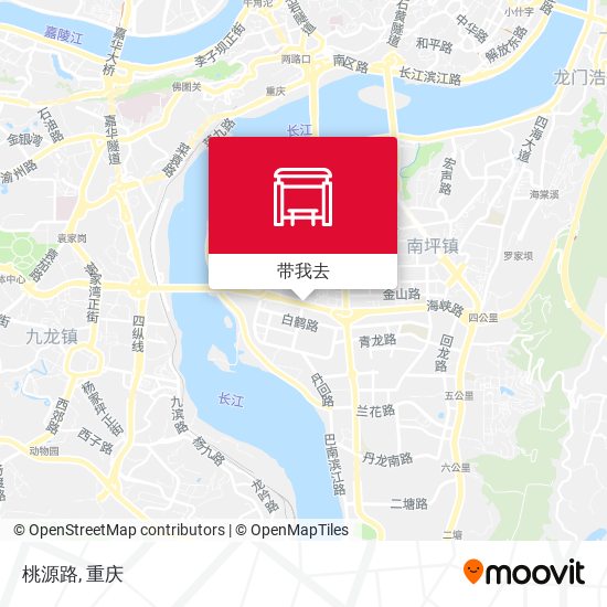 桃源路地图