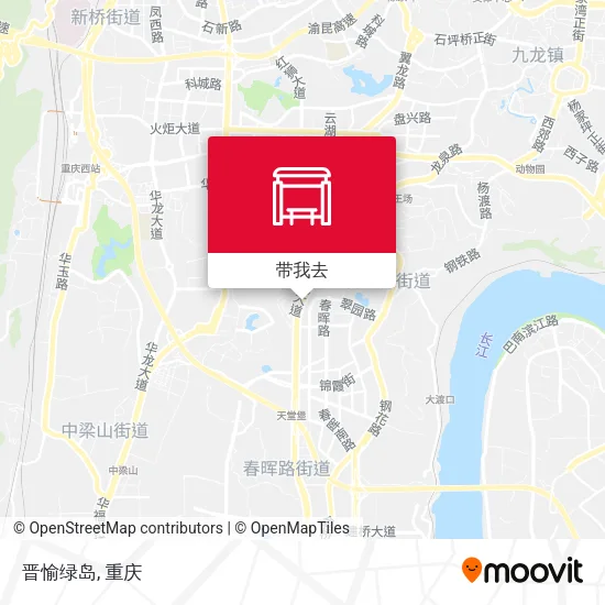 晋愉绿岛地图