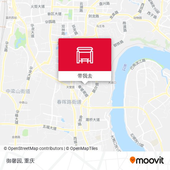 御馨园地图