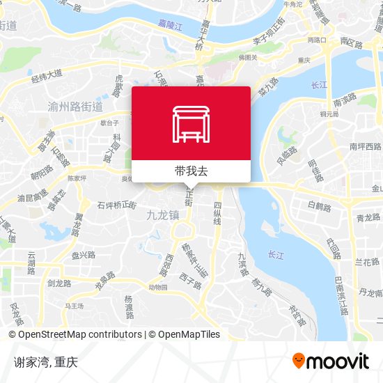谢家湾地图