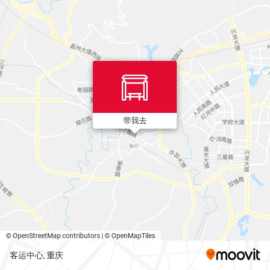 客运中心地图