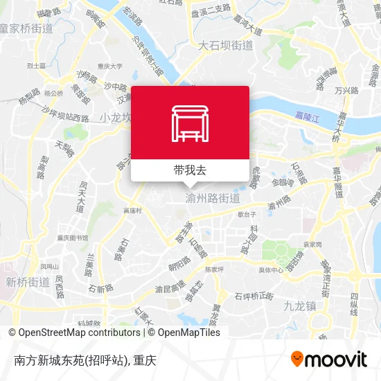 南方新城东苑(招呼站)地图