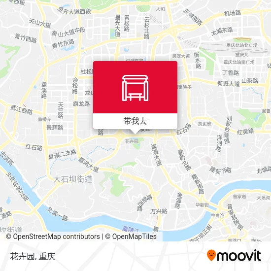 花卉园地图