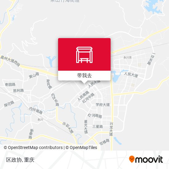 区政协地图