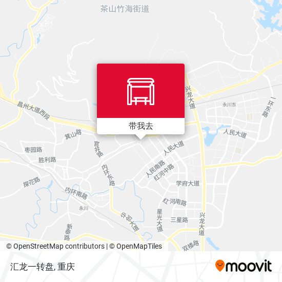 汇龙一转盘地图