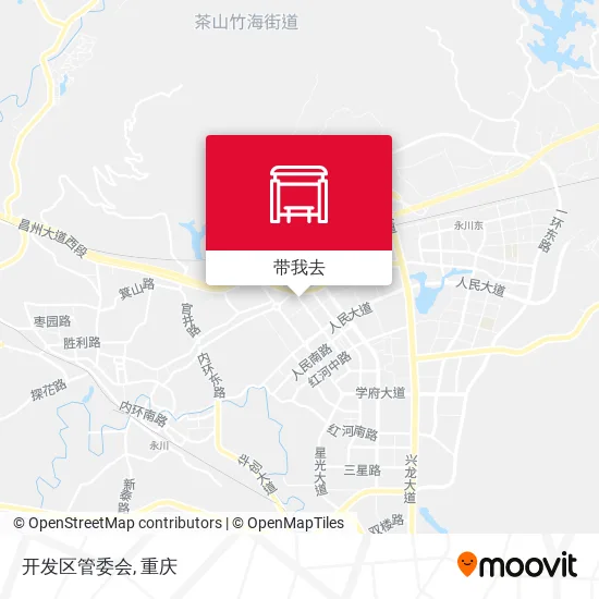 开发区管委会地图