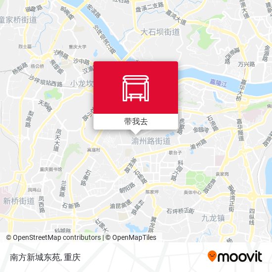 南方新城东苑地图