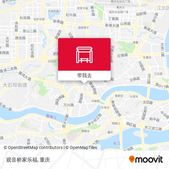 观音桥家乐福地图