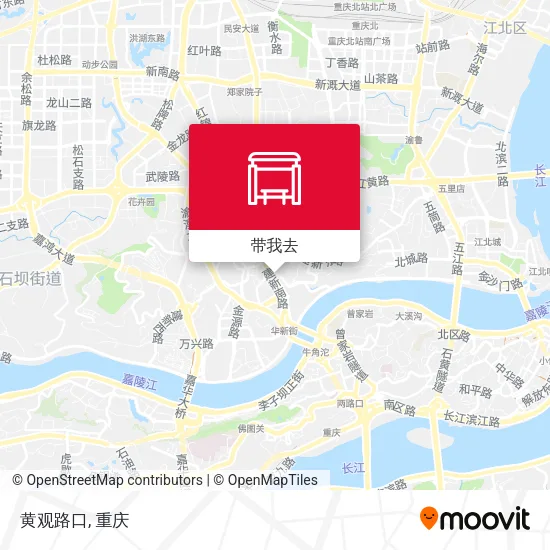 黄观路口地图