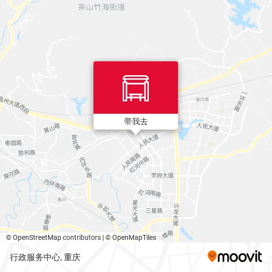 行政服务中心地图