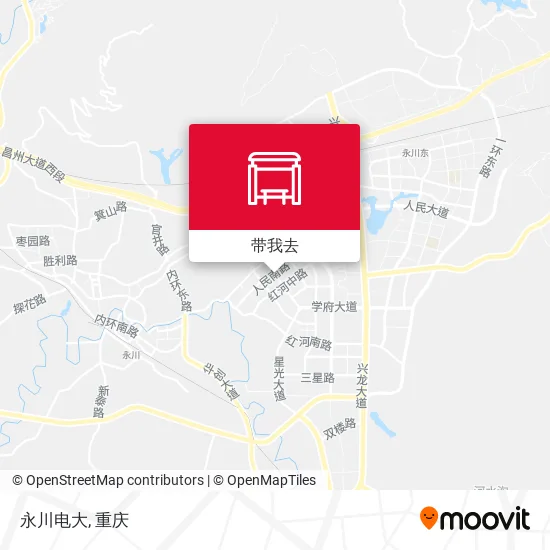 永川电大地图