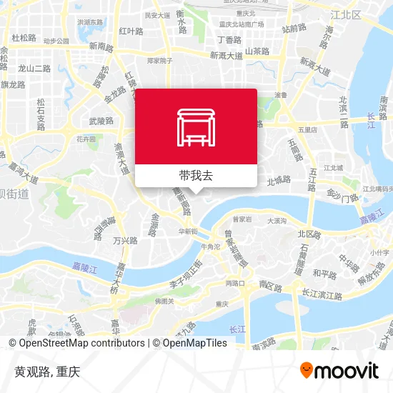 黄观路地图