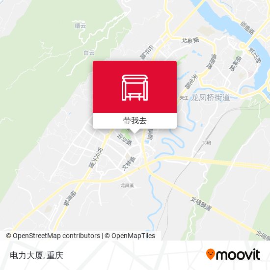 电力大厦地图