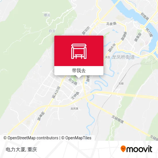 电力大厦地图