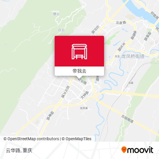 云华路地图