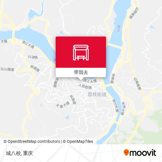 城八校地图