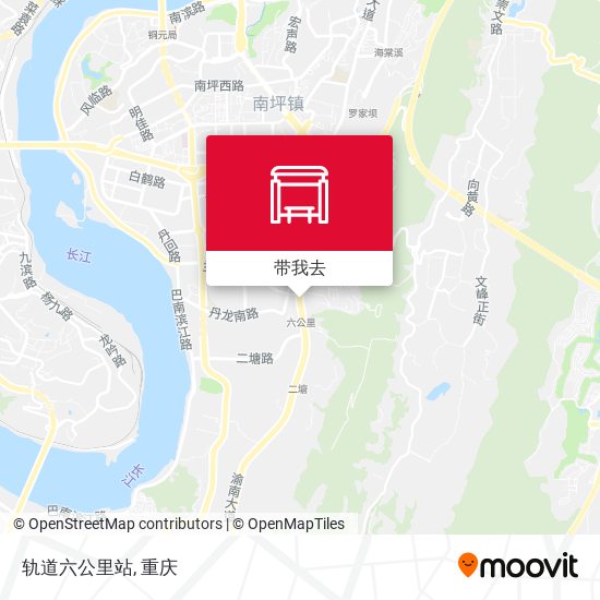 轨道六公里站地图