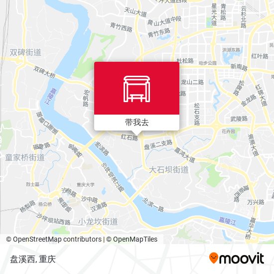 盘溪西地图