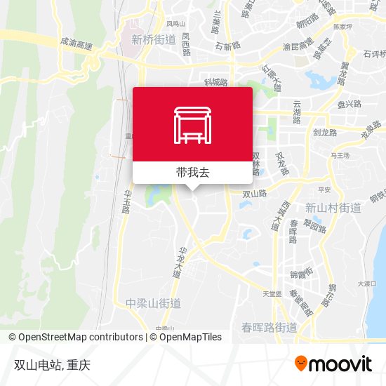 双山电站地图