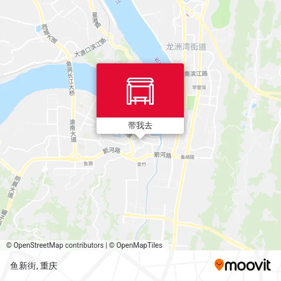 鱼新街地图