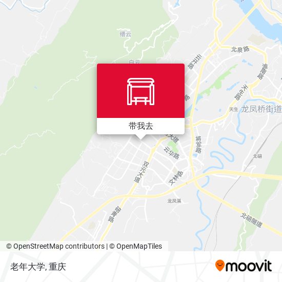 老年大学地图