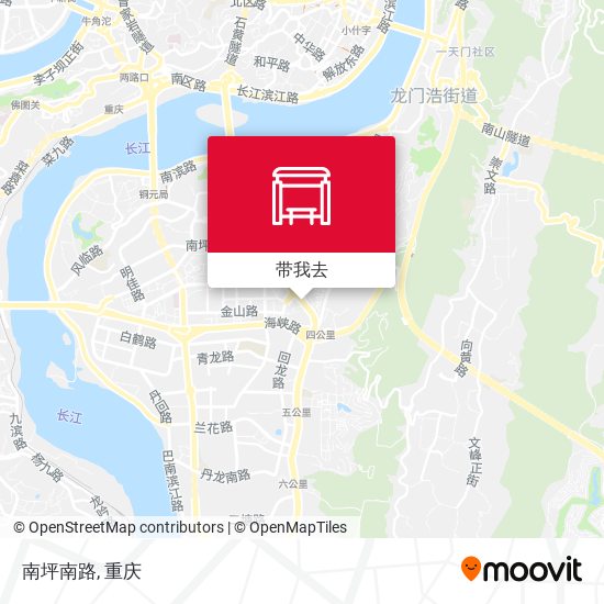 南坪南路地图
