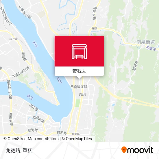 龙德路地图