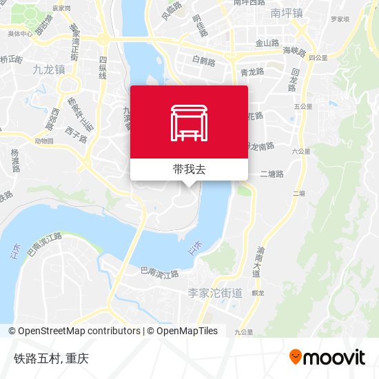 铁路五村地图