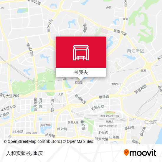 人和实验校地图