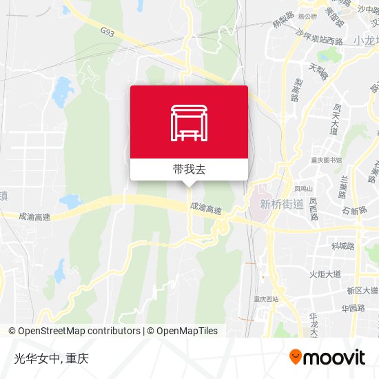 光华女中地图
