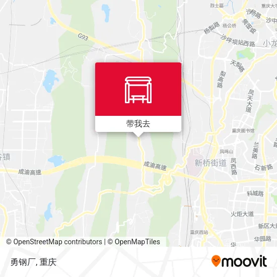 勇钢厂地图