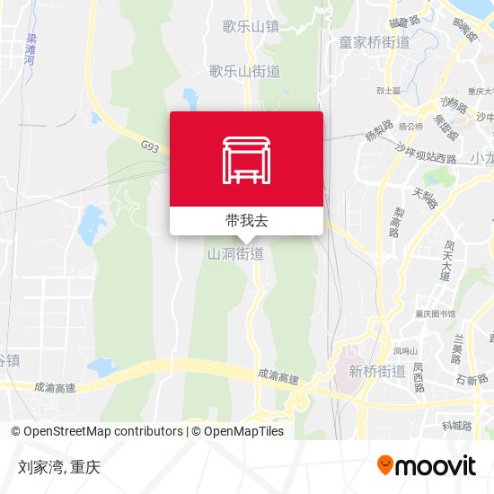 刘家湾地图
