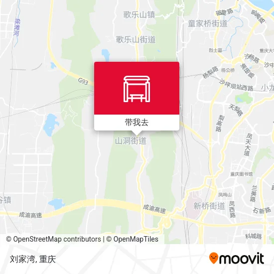 刘家湾地图