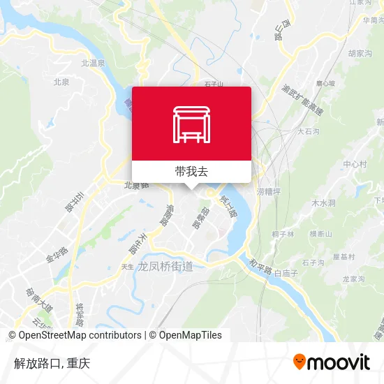 解放路口地图
