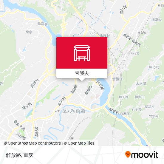 解放路地图