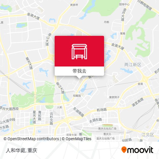 人和华庭地图