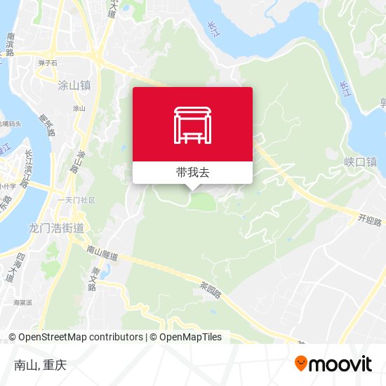 南山地图