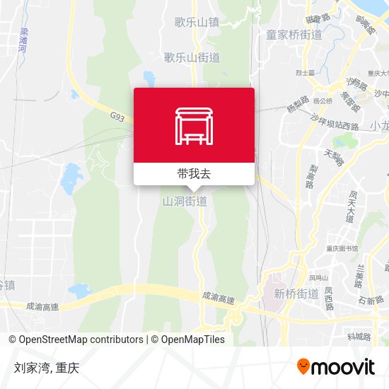 刘家湾地图