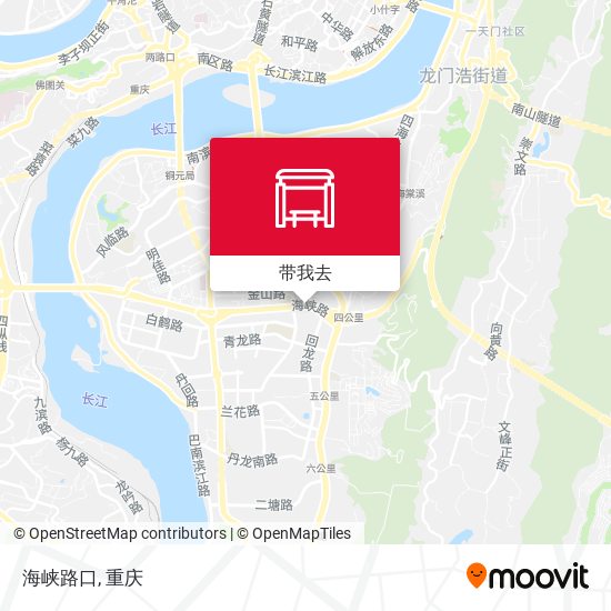 海峡路口地图